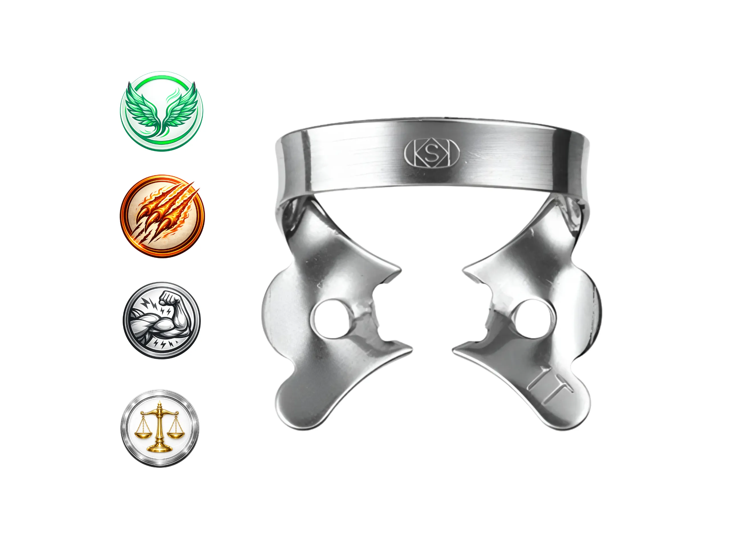 KSK Tiger Clamp (1T) - Bibodent | Dental Supplies & Equipment