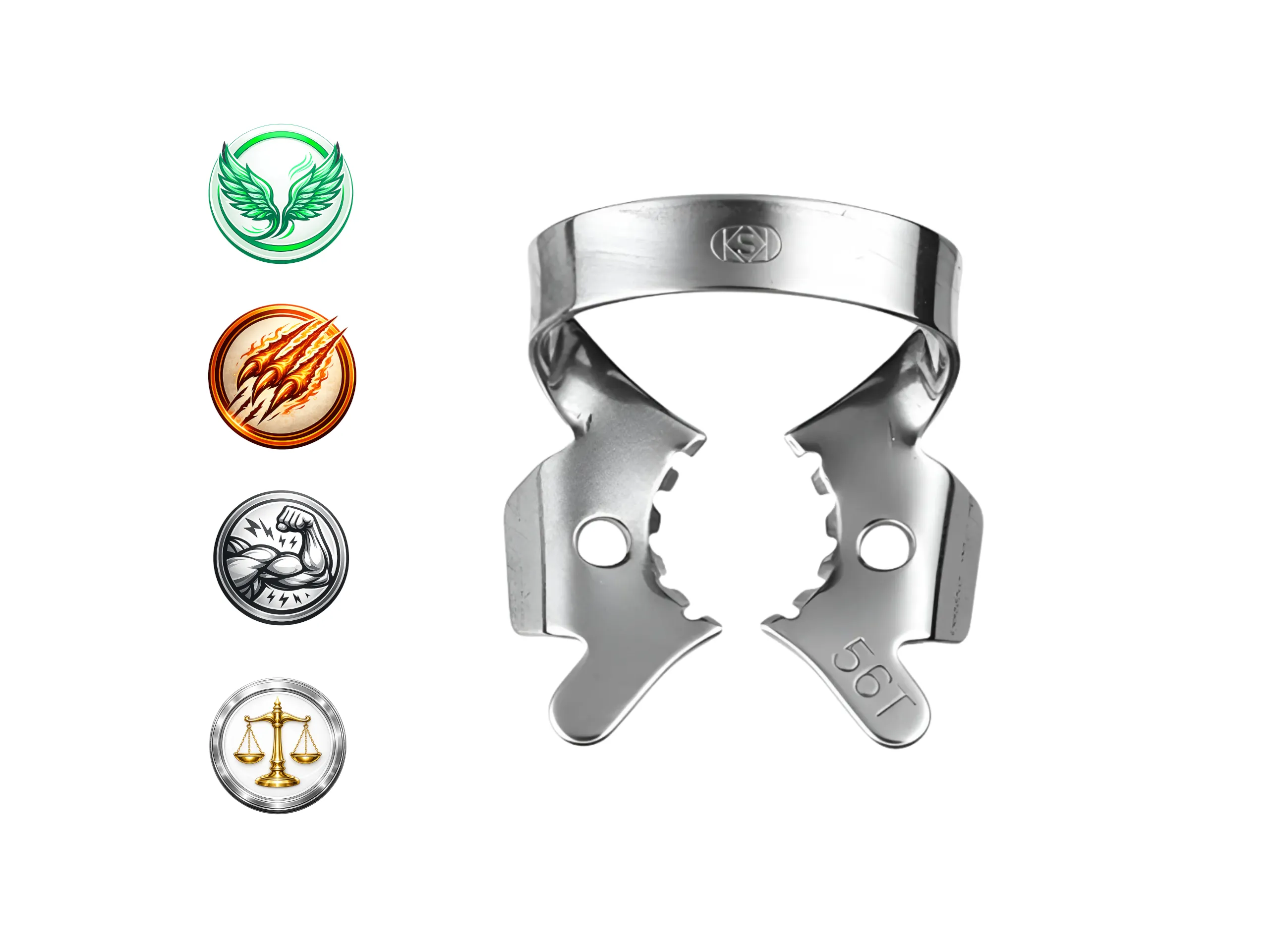KSK Tiger Clamp (56T) - Bibodent | Dental Supplies & Equipment
